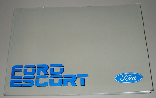 Betriebsanleitung ford escort - ford,