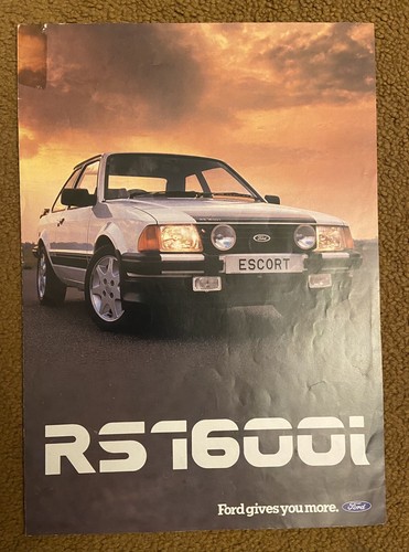 Ford escort mk3 1600i - mk3, rs