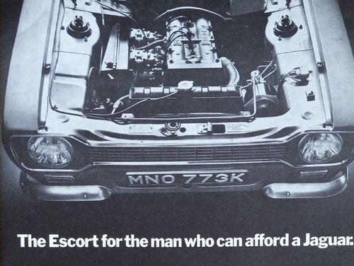 Vintage 1971 ford escort - vintage,