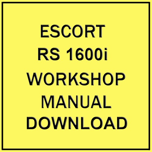 Manuale officina ford - officina,